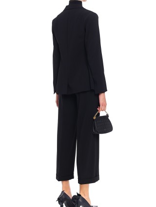 Чёрные брюки MAX MARA: фото 4 - Invogue